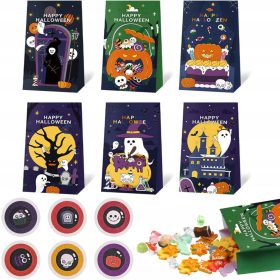    AN CANDY PAPIRNATA VREĆICA 6x SET PAPIRNATE VREĆICE ZA NOĆ VJEŠTICA