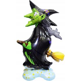    VJEŠTICA BALON DEKORACIJA ZA NOĆ VJEŠTICA 128cm PARTY DEKORACIJA ZA DOMA