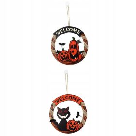  o-2 ukrasi za noć vještica s vijencem za noć vještica