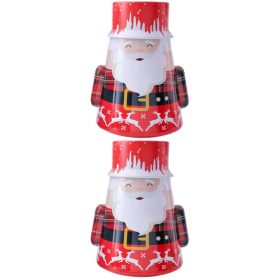  Božićni poklon Limena posuda za slatkiše, 2 kom