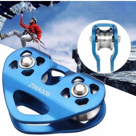 NAJMOĆNIJI Bloczek za zipline, tyrolku, 30kN