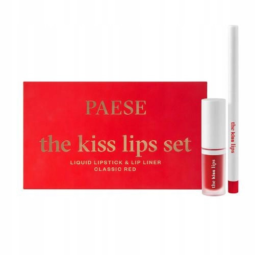 PAESE The Kiss Lips Set Crveni Set za Usne