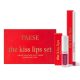 PAESE The Kiss Lips Set Za Usne i Set Tekućih Ruževa 05 Malina Crvena