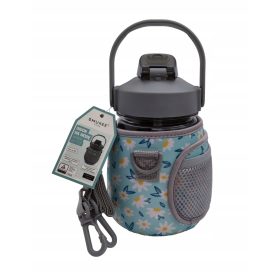    Boca za vodu 1100 ml Boca sa slamkom, poklopac, odvojivi remen za nju