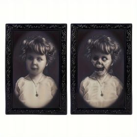   Strahotni, 3D okvir za fotografije za Noć vještica koji reagira na pokret - savršen dodatak za ukletu kuću