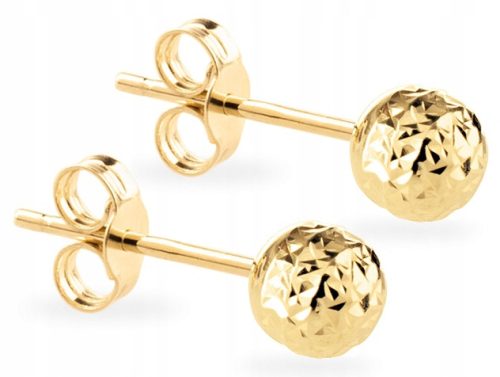 ZLATNE KUGLICE NAUŠNICE 14KT 585