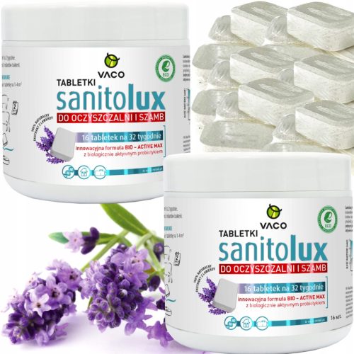 Vaco Sanitolux Biološke Tablete za Pročišćavanje Septičkih Jama