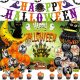  DEKORACIJA ZA ZABAVKU ZA NOĆ VJEŠTICA Halloween Balon Flag Set
