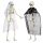  2 paketa Halloween Skeleton 16 inča Miss