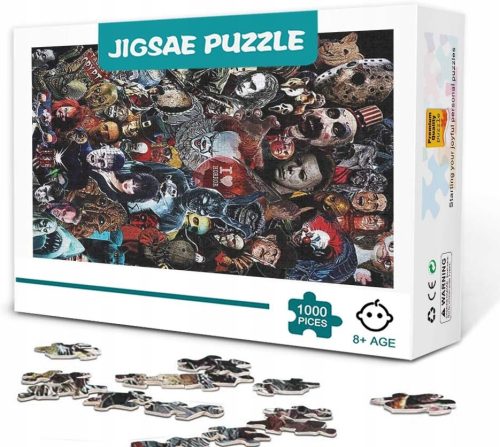  Puzzle 1000 PCS - Halloween horor likovi