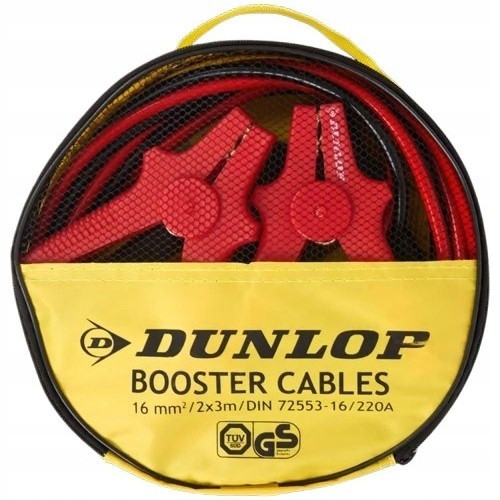 Dunlop 2090612 Premiumni Preklopni Kabeli 2 x 3 m 220 A