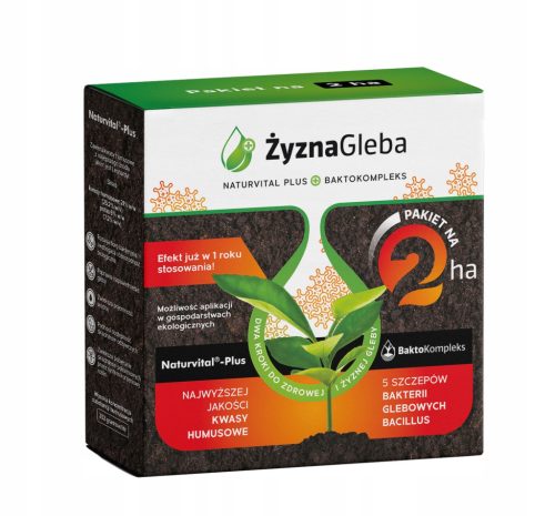 Paket od 2 ha plodnog tla: BAKTOKOMPLEX 1 L + NATURAVITAL PLUS 2 L