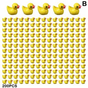 Minijaturne gumene patkice 100/200 komada, žute