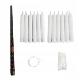    12 komada visećih plutajućih svijeća, svijeća bez poklopca, bez plamena