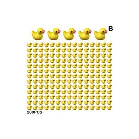   Minijaturne gumene patkice 100/200 žute - 200 žute 200 kom.