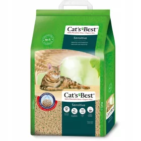   CAT'S BEST SENSITIVE ANTIBAKTERIJSKI DRVENI PIJESK ZA MAČKE 20L