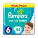  Pampers Active Baby pelene Veličina 6 44 kom.