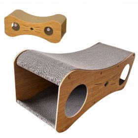   DVOETAŽNI GREBALICA ZA MAČKE S LEGLOM ZA GREBANJE + DVOSTRUKA PIŁICA + KOCIMIĆ