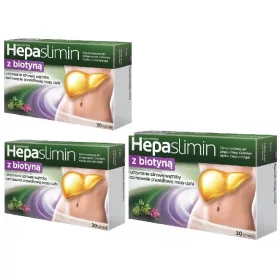 Hepaslimin s biotinom i biljnim ekstraktima - 30 tableta
