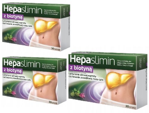 Hepaslimin s biotinom i biljnim ekstraktima - 30 tableta
