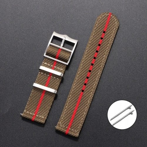 22 mm NATO remen od tkanine, zeleni S210