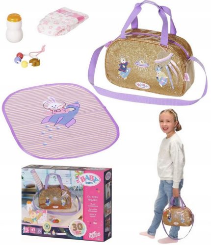  Baby Born torba sa priborom za presvlačenje bebe lutke 831106