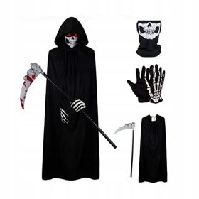 Halloween Party Cosplay Kaput Halloween Skull Ball Kostim