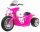 Motor Na Baterije Chopper Ruzičasti + 3 kotača + Zvuk + LED svjetla