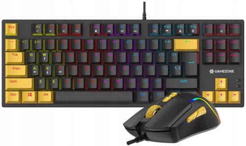 TRACER GameZone Hornet87 USB gaming set tipkovnice i miša