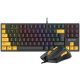 TRACER GameZone Hornet87 USB gaming set tipkovnice i miša