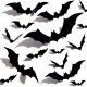 HALLOWEEN DEKORACIJE NALJEPNICE 3D ZA PARTY 12 KOM