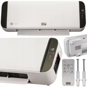    Zračna zavjesa KERAMIČKI grijač 2000W Daljinski upravljač Grijalica s ventilatorom LCD