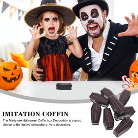   Miniature kutije za lijesove za Noć vještica - Set od 8 realističnih ukrasa