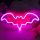 Halloween LED Bat Neon Lights for Kids' Gift