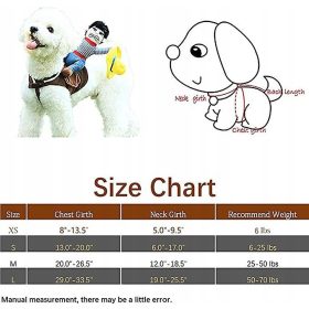   Kaubojski kostim za psa s lutkom i šeširom za Noć vještica