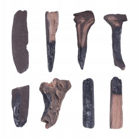    5/7/8 kom keramičkih vlakana simuliranih drvenih trupaca za unutarnje vanjske prostore