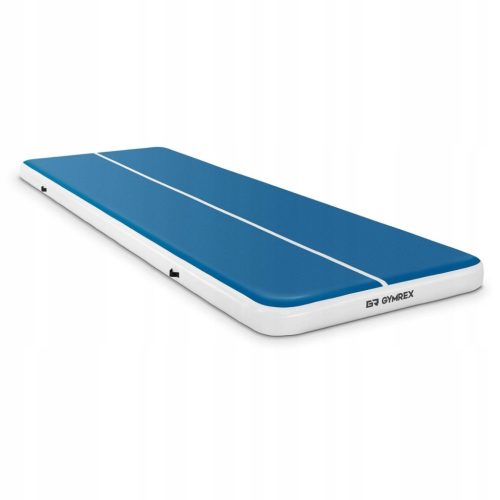 Gimnastički madrac visokog udžba Gymrex 600x200 cm plavo-bijeli