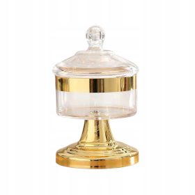    Vidljivi ukras staklenke za slatkiše s poklopcem za odlaganje