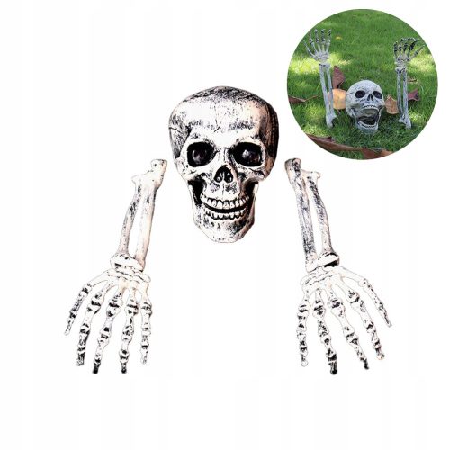  UMJETNA LUBANJA GLAVA RUKE KOSTUR HALLOWEEN