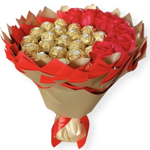  Slatki buket Ferrero Rocher Poklon za rođendan i vjenčanje