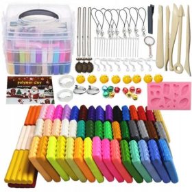 PLASTELIN SENSO PJENA POLIMER GLINA 81 KOM