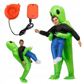   Nadmuchiwany Kostim Izvanzemaljaca za Noć Vještica s Pumpom i Kutijom za Baterije