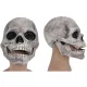 MASKA KOSTURA OD LATEKSA ZA ODRASLE HALLOWEEN S POKRETNIM VILICAMA SIVA