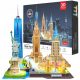 3D PUZZLE PANORAMA GRADA NEW YORKA SA LED SVJETLIMA