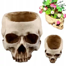    SKULL HEAD MULTIFUNKCIONALNA LONDA ZA CVIJEĆE OD SMOLE UKRASI ZA NOĆ VJEŠTICA