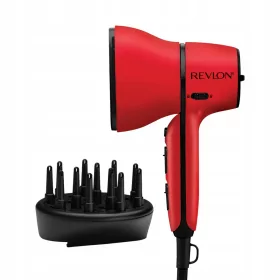   Snažna sušilica za kosu Revlon RVDR5320 s 2000W snage i rotirajućim koncentratorom pruža kontrolu i brzo sušenje. Ova mala, ali moćna sušilica ima jedinstveni koncentrator koji ubrzava protok zraka, s