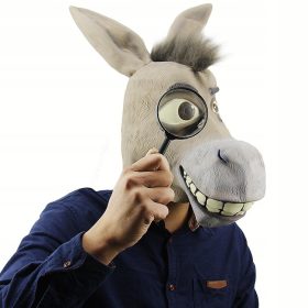 Funny Donkey Animal Mask for Halloween