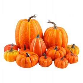 12x Žive Umjetne Bundeve Jesenska Zabava Jesen