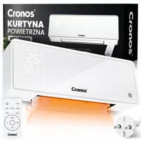    ZRAČNA ZAVJESA VENTILATOR GRIJAČ ELEKTRIČNI 2000W + DALJINSKI UPRAVLJAČ