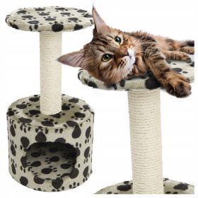 vrsti Krevet za Mačke sa Drapalicom i Kućicom za Skrivanje